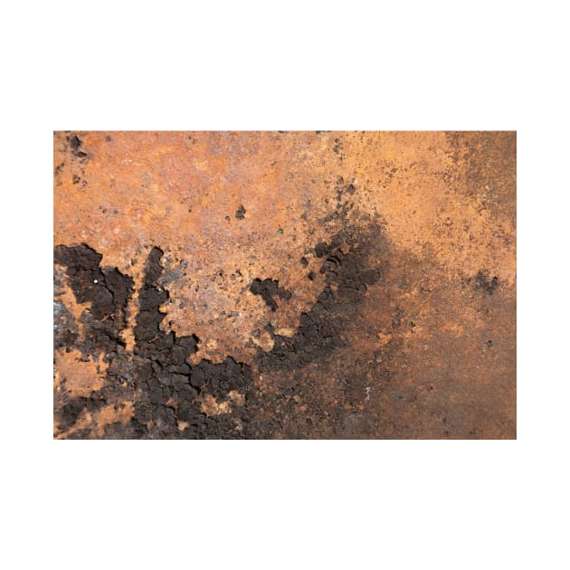 Orange texture burnt by textural