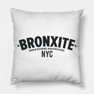 Bronxites Typography Tee – Embrace the Bronx Spirit Pillow