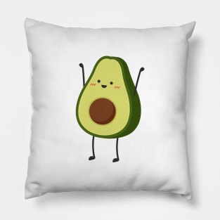 Kawaii Avocado Baby One-Piece Pillow