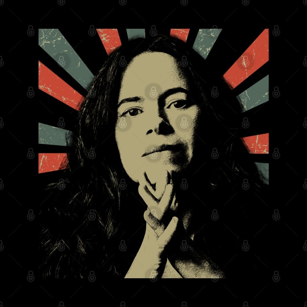 Natalie Merchant || Vintage Art Design || Exclusive Art by Setipixel