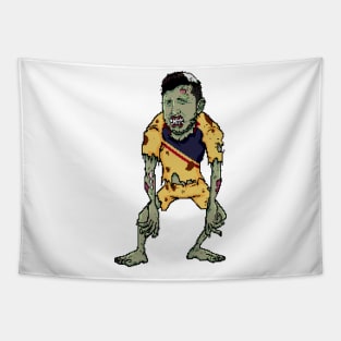 8 Bit Zombie Guido Rodriguez Tapestry