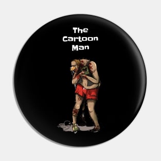 The Cartoon Man Tee Pin