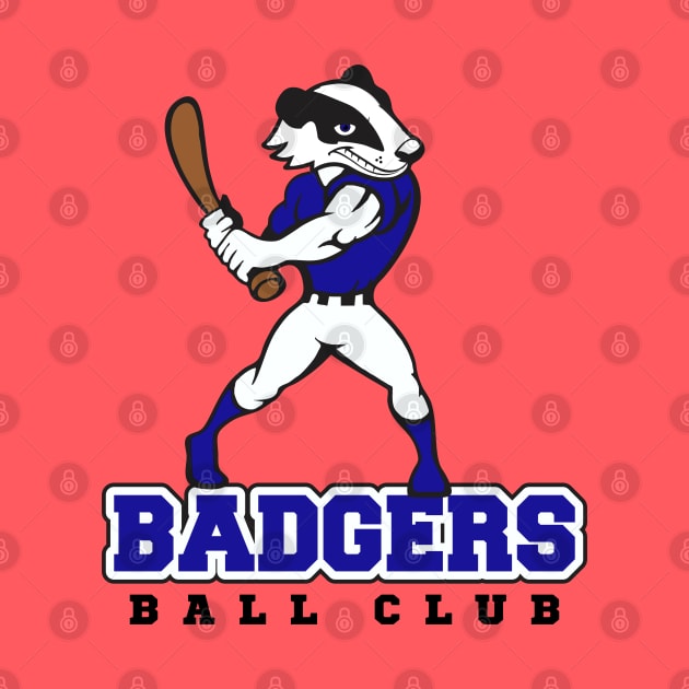 Badgers Ball Club by DavesTees