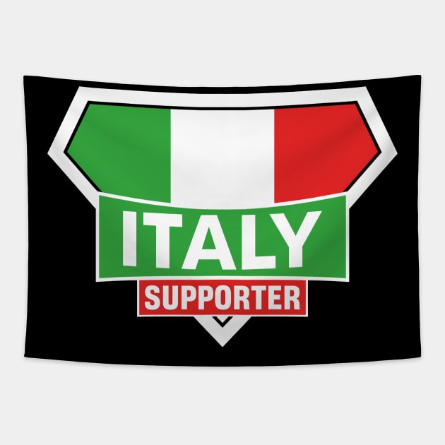 Italy Super Flag Supporter Tapestry by ASUPERSTORE