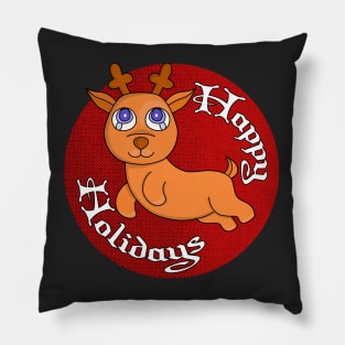 Happy Holidays Pillow