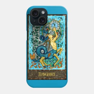 Temperance. Magic Gate Tarot Card Design. Phone Case