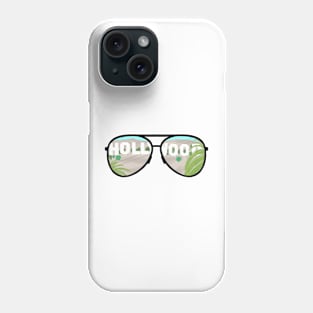 Hollywood in Aviator sunglasses Phone Case