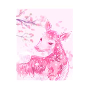 cherry blossom fawn T-Shirt