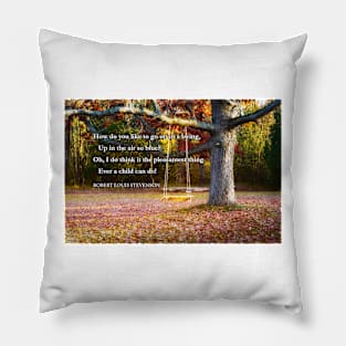 Tree Swing Poem Pillow