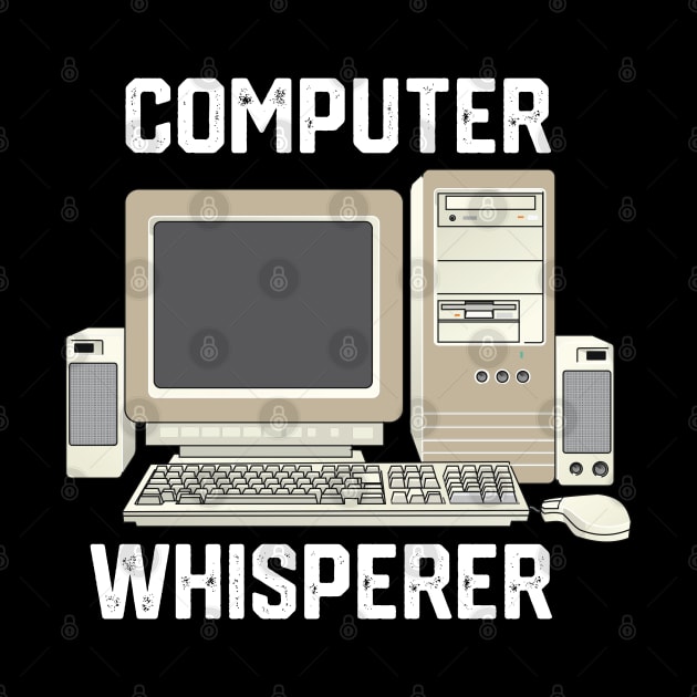 Computer Whisperer - Funny It Technician Gift Idea for Computer Science Lovers by KAVA-X