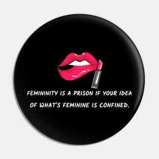 Feminist Lips Pin