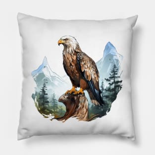 Golden Eagle Pillow