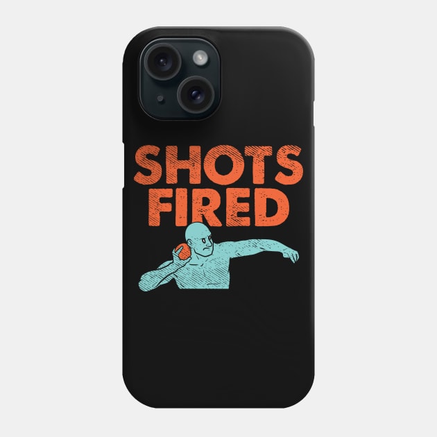 Shots Fired Phone Case by maxdax