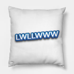 LWLLWWW Chicago Cubs Pillow