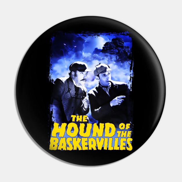 Basil Rathbone The Hound Of The Baskervilles Pin by HellwoodOutfitters