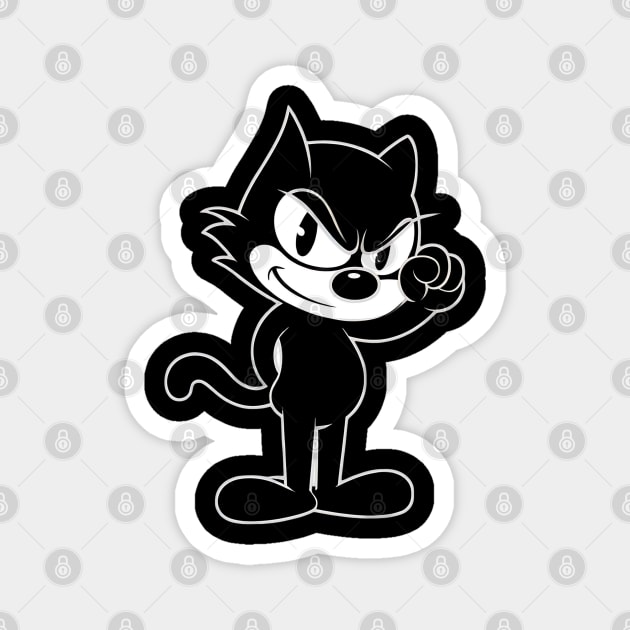 Felix the Cat, Resist Magnet by UrbanLifeApparel
