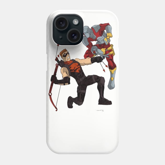 RED ARROW v.s. DEADSHOT Phone Case by Young Justice Needs A Season 3