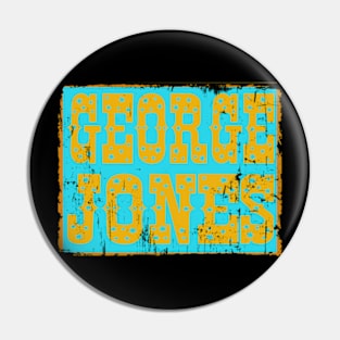 george jones - artdrawing Pin