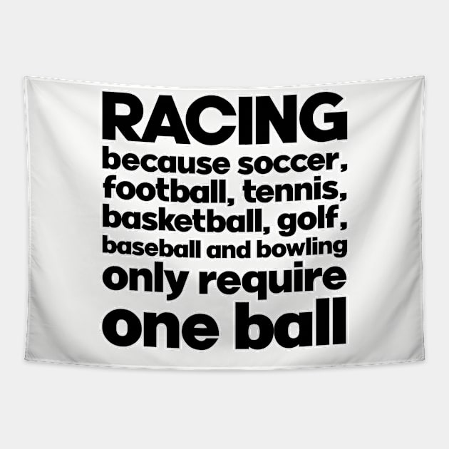 Racing driver. Perfect present for mom mother dad father friend him or her Tapestry by SerenityByAlex