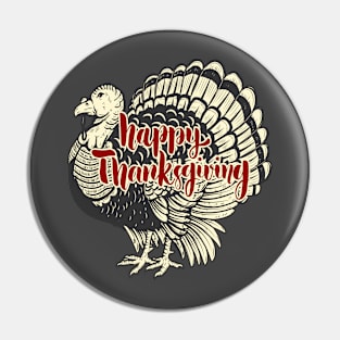 Happy Thanksgiving Pin