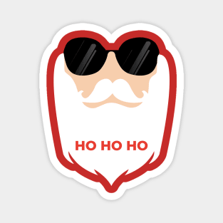 Christmas - Sunglass Santa - Ho Ho Ho Magnet