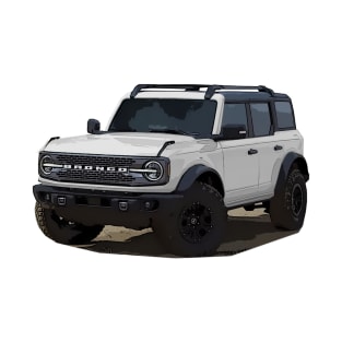 2021 Ford Bronco 4 Door Oxford White T-Shirt