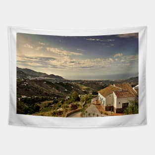 Frigiliana Andalucia Costa Del Sol Spain Tapestry