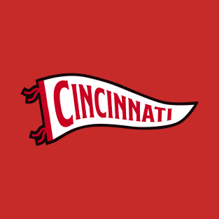 Cincinnati Pennant - Red 2 T-Shirt