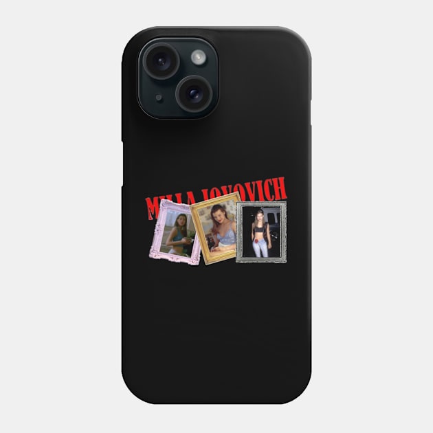 Legends of the 90s: Milla Jovovich Phone Case by The Store Name is Available