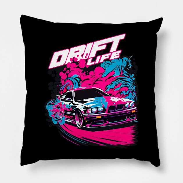 Drift Life Pillow by Wrap Shop