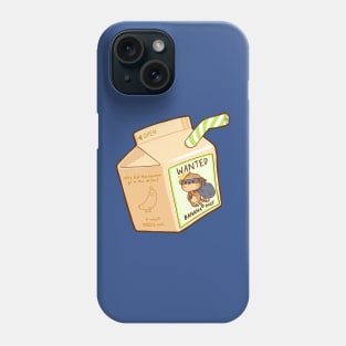 Monkey banana milk Phone Case