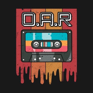 Proud To O.A.R Be Personalized Name Styles 70s 80s T-Shirt