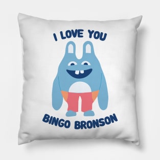 Bingo Bronson Pillow