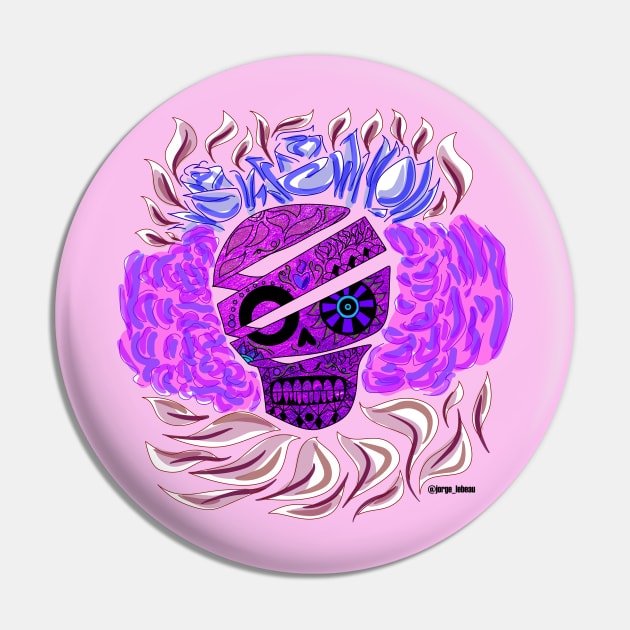 kitsch candy skull ecopop Pin by jorge_lebeau