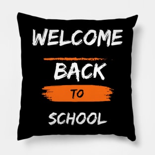 Welcome back to School Pillow