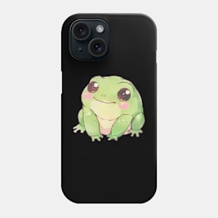 Cute Frog Toad Drawing Phone Case