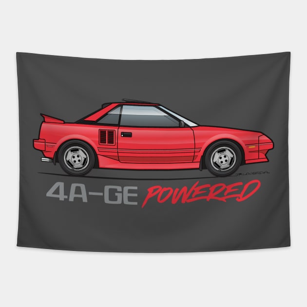 Powered-Red Tapestry by JRCustoms44