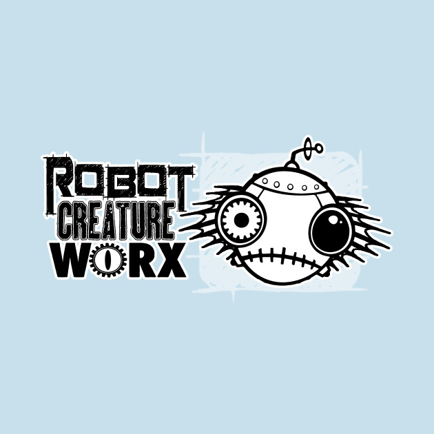 Disover Robot Creature Worx - Haunted House - T-Shirt