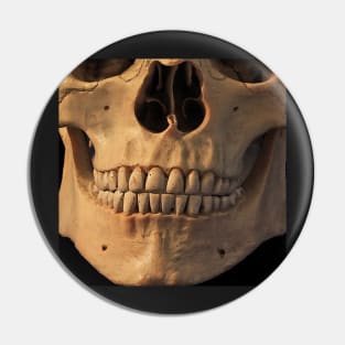 Skull - skull in color Pin