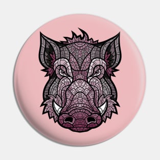 Wild Reserve: Pink Boar Pin