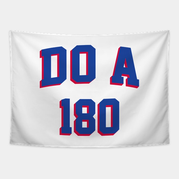 Do A 180, shirsey - White Tapestry by KFig21