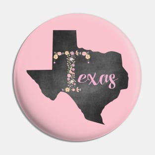 Texas flower state Pin