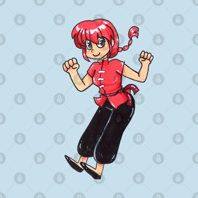 Ranma 1/2 by LittleGreenHat