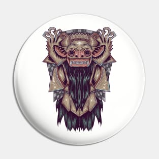 Barong indonesia Pin