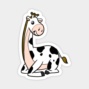 Cow Giraffe Magnet