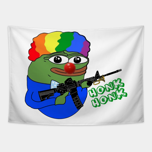 Honk Honk Pepe Pepe Tapestry Teepublic