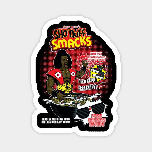 Shonuff Smacks Magnet by BlackActionTeesOnDemand