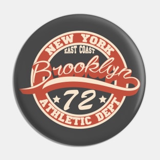 New york. 72. Brooklyn sports t-shirt. Pin