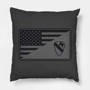 Air Cav Patch (subdued) Pillow