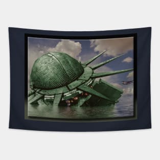 The Sinking of Liberty Tapestry
